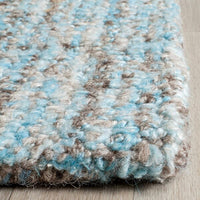 Safavieh Abstract Abt141A Blue / Multi Solid Color Area Rug