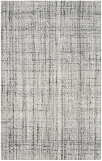 Safavieh Abstract Abt141B Grey / Black Solid Color Area Rug