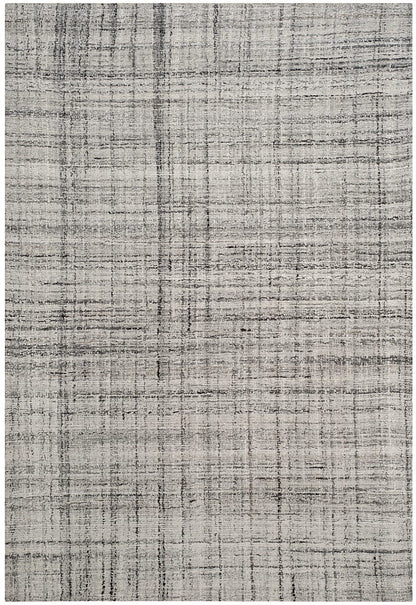 Safavieh Abstract Abt141B Grey / Black Solid Color Area Rug