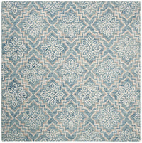 Safavieh Abstract Abt201A Blue / Grey Damask Area Rug