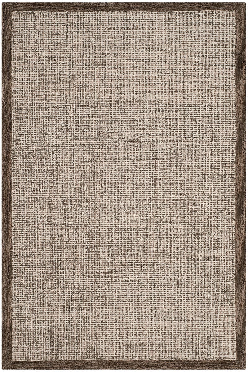 Safavieh Abstract Abt220D Brown / Ivory Solid Color Area Rug