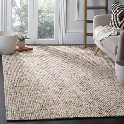 Safavieh Abstract Abt468A Beige / Rust Solid Color Area Rug