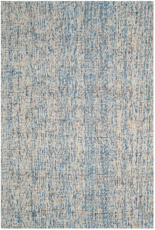 Safavieh Abstract Abt468C Dark Blue / Rust Solid Color Area Rug