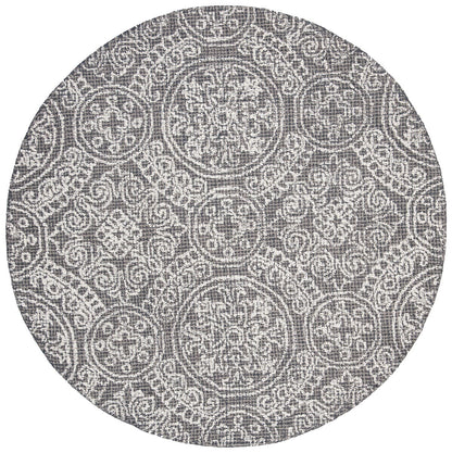 Safavieh Abstract Abt522A Grey / Ivory Damask Area Rug