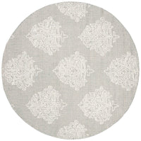 Safavieh Abstract Abt523B Aqua / Ivory Damask Area Rug