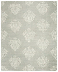 Safavieh Abstract Abt523B Aqua / Ivory Damask Area Rug