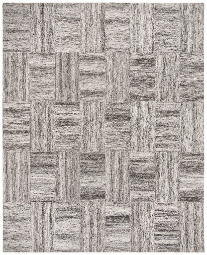 Safavieh Abstract Abt601A Ivory / Charcoal Geometric Area Rug