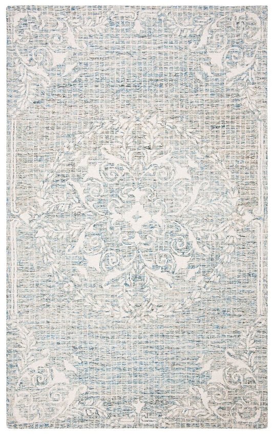 Safavieh Abstract Abt762J Light Blue Vintage / Distressed Area Rug