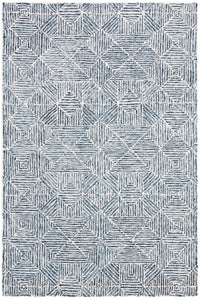 Safavieh Abstract Abt763M Blue Geometric Area Rug