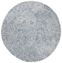 Safavieh Abstract Abt763M Blue Geometric Area Rug