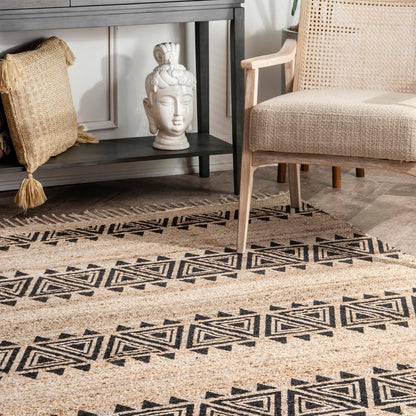 Nuloom Giuliana Fiesta Stripes Ngi1935A Natural Area Rug