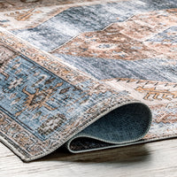 AreaRugs.com Wavaj Nwa1042A Blue Area Rug