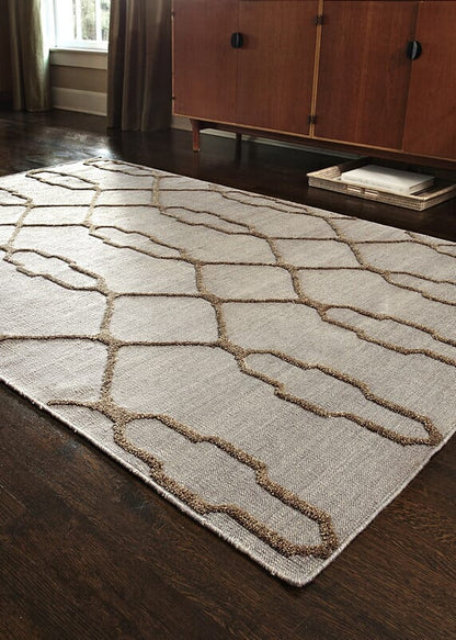 Loloi Adler AW-03 Slate Geometric Area Rug