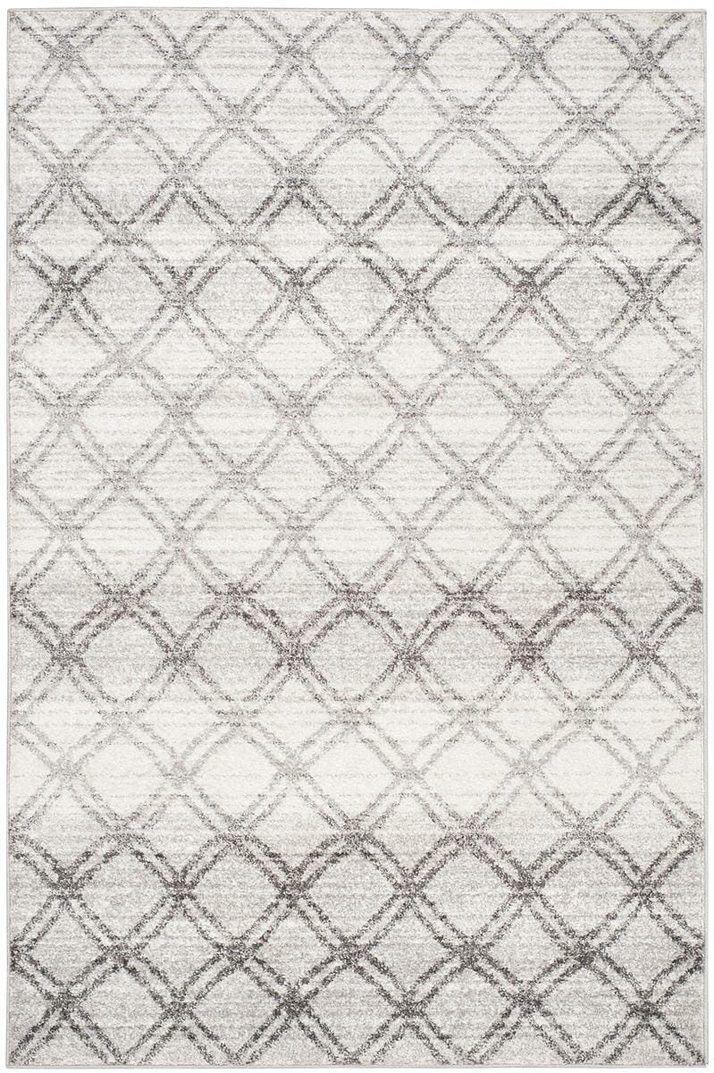 Safavieh Adirondack Adr105P Silver / Charcoal Geometric Area Rug