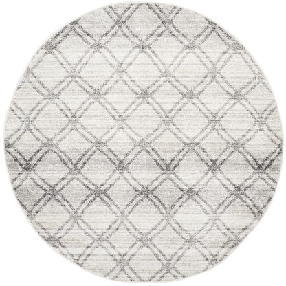 Safavieh Adirondack Adr105P Silver / Charcoal Geometric Area Rug