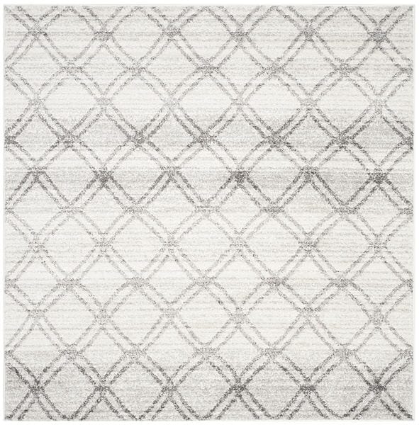 Safavieh Adirondack Adr105P Silver / Charcoal Geometric Area Rug