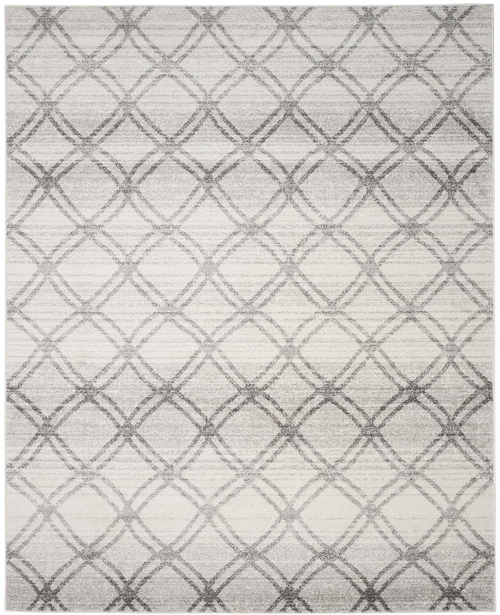 Safavieh Adirondack Adr105P Silver / Charcoal Geometric Area Rug