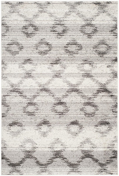 Safavieh Adirondack Adr106P Silver / Charcoal Southwestern Area Rug