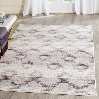 Safavieh Adirondack Adr106P Silver / Charcoal Southwestern Area Rug