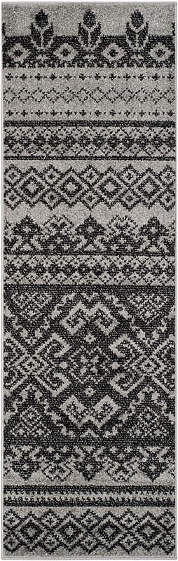 Safavieh Adirondack Adr107A Silver / Black Rugs.