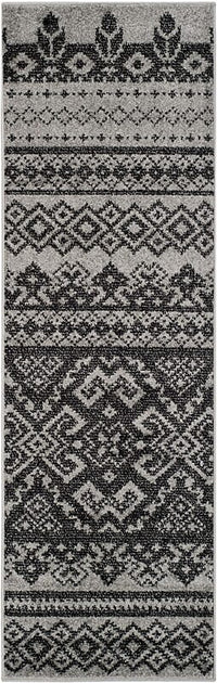 Safavieh Adirondack Adr107A Silver / Black Southwestern Area Rug