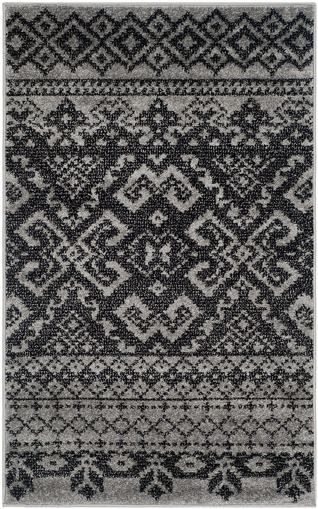 Safavieh Adirondack Adr107A Silver / Black Rugs.