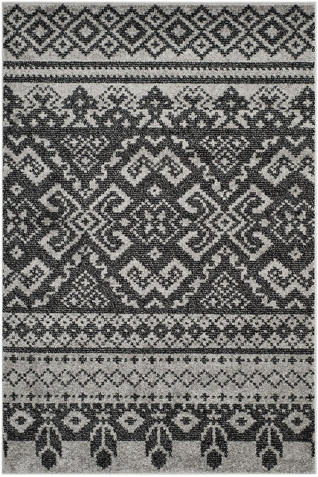 Safavieh Adirondack Adr107A Silver / Black Rugs.