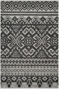 Safavieh Adirondack Adr107A Silver / Black Southwestern Area Rug