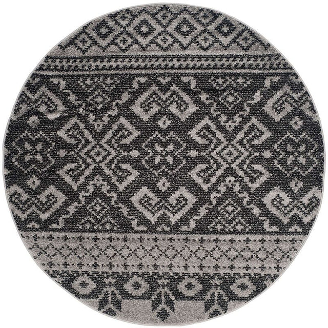 Safavieh Adirondack Adr107A Silver / Black Rugs.