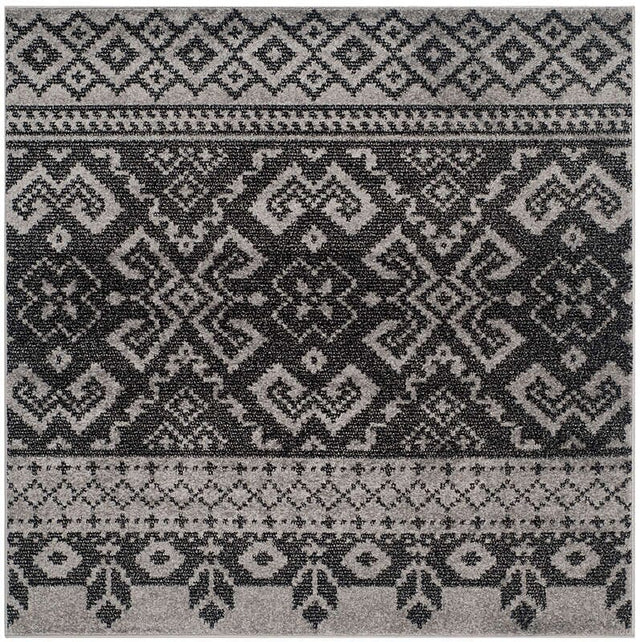 Safavieh Adirondack Adr107A Silver / Black Rugs.