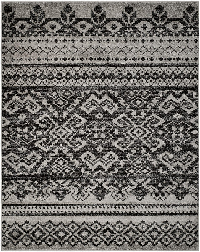 Safavieh Adirondack Adr107A Silver / Black Rugs.