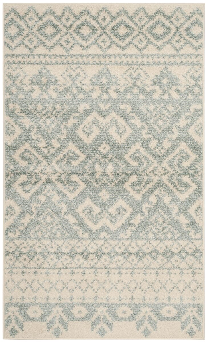 Safavieh Adirondack Adr107S Ivory / Slate Southwestern Area Rug