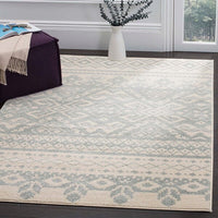 Safavieh Adirondack Adr107S Ivory / Slate Southwestern Area Rug