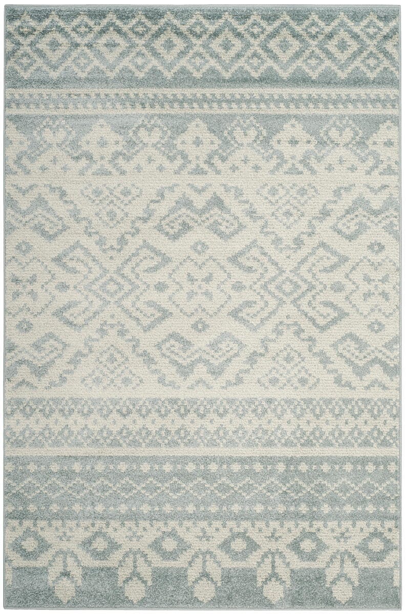 Safavieh Adirondack Adr107T Slate / Ivory Southwestern Area Rug