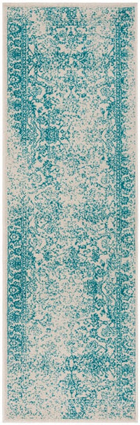 Safavieh Adirondack Adr109D Ivory / Teal Vintage / Distressed Area Rug