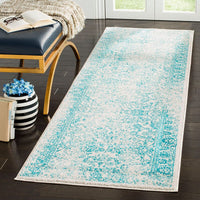 Safavieh Adirondack Adr109D Ivory / Teal Vintage / Distressed Area Rug