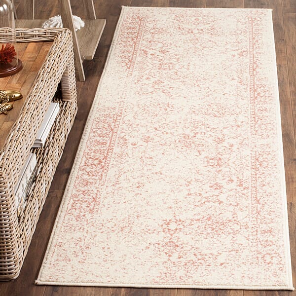 Safavieh Adirondack Adr109H Ivory / Rose Vintage / Distressed Area Rug