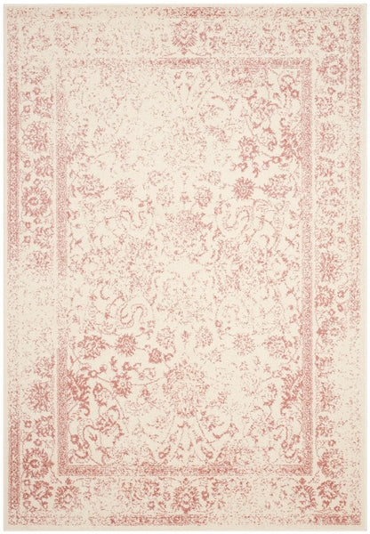 Safavieh Adirondack Adr109H Ivory / Rose Vintage / Distressed Area Rug