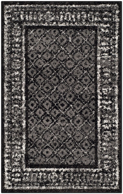 Safavieh Adirondack Adr110A Black / Silver Area Rug