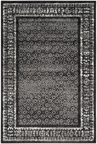 Safavieh Adirondack Adr110A Black / Silver Area Rug