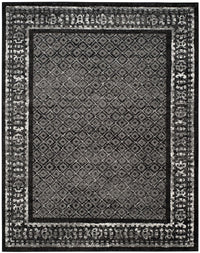 Safavieh Adirondack Adr110A Black / Silver Area Rug