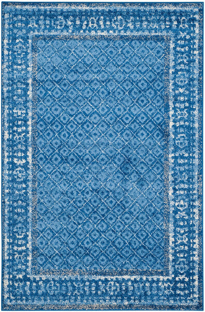 Safavieh Adirondack Adr110F Light Blue / Dark Blue Area Rug