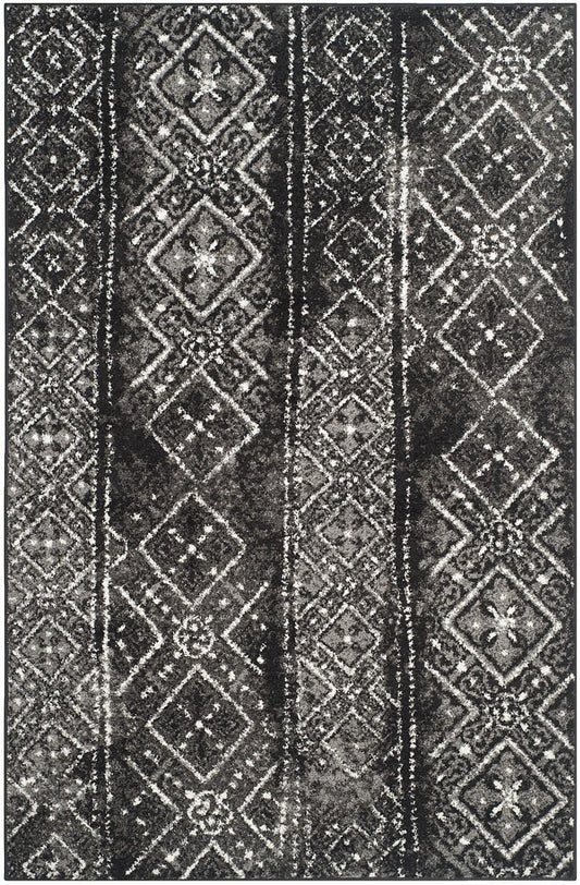 Safavieh Adirondack Adr111C Black / Silver Area Rug