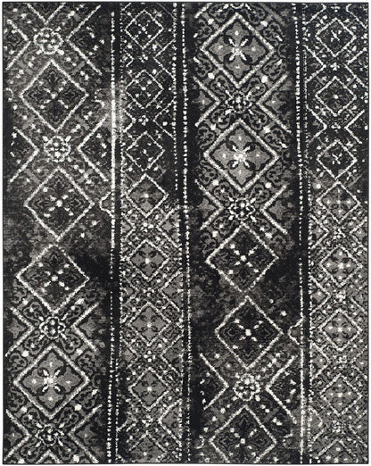 Safavieh Adirondack Adr111C Black / Silver Area Rug