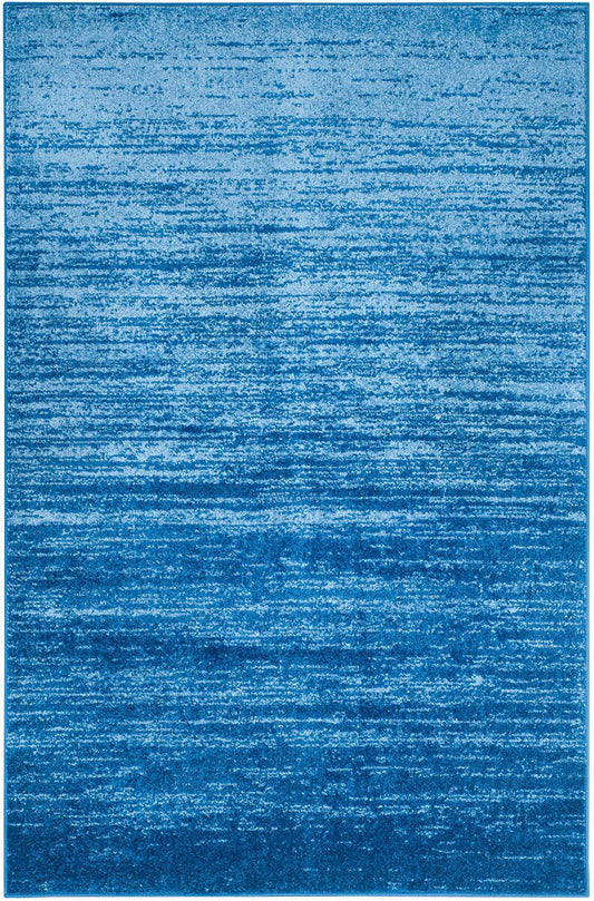 Safavieh Adirondack Adr113F Light Blue / Dark Blue Solid Color Area Rug