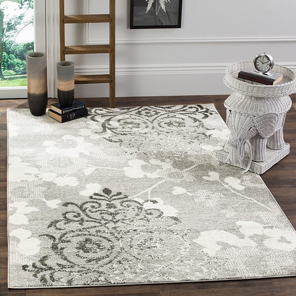 Safavieh Adirondack Adr114B Silver/Ivory Rug.