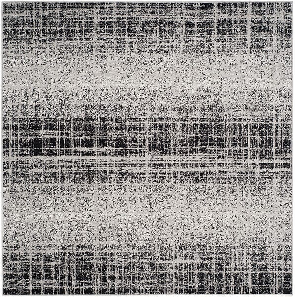 Safavieh Adirondack Adr116A Silver / Black Area Rug