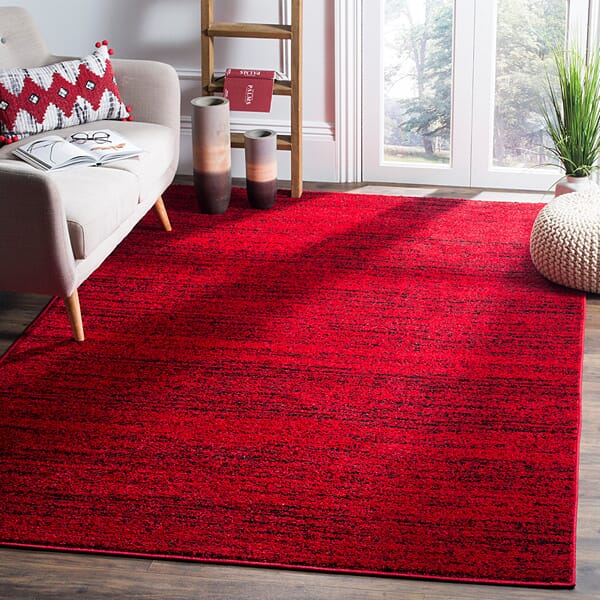 Safavieh Adirondack Adr117F Red / Black Area Rug