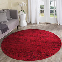 Safavieh Adirondack Adr117F Red / Black Area Rug