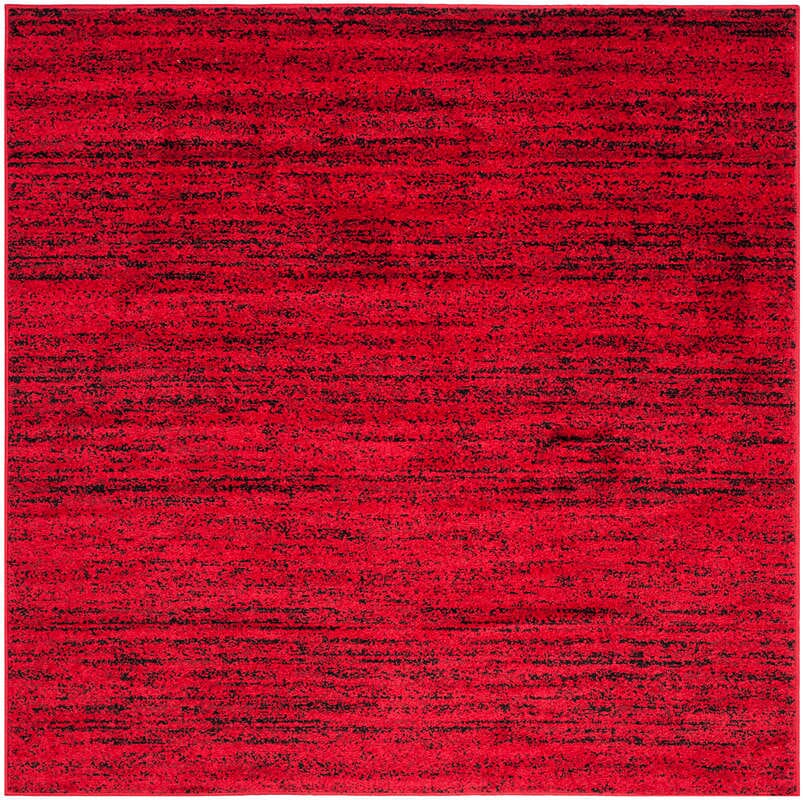 Safavieh Adirondack Adr117F Red / Black Area Rug